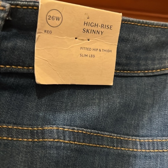 Plus Size High Rise Skinny Jeans Size 26 Universal… - Picture 4 of 5